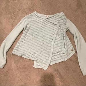 Girls/tween Mint-Colored Matilda Jane cardigan
